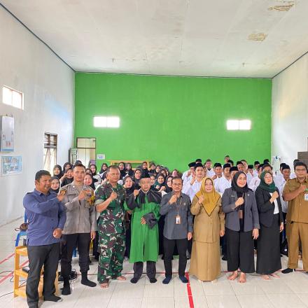 PELANTIKAN PANWAS TPS PILKADA 2024  DI AULA SERBAGUNA DESA GUNUNG ULIN